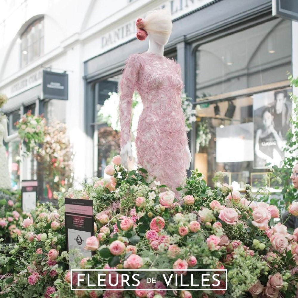 Fleurs de Villes, cansız mankende çiçek