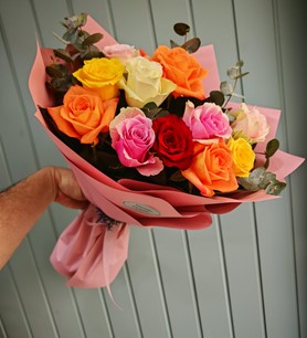 ödemiş renkli gül